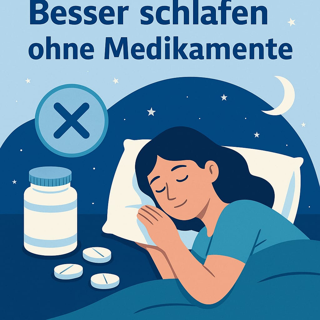 Mensch schläft tiefer blauer Mond sanftes Licht